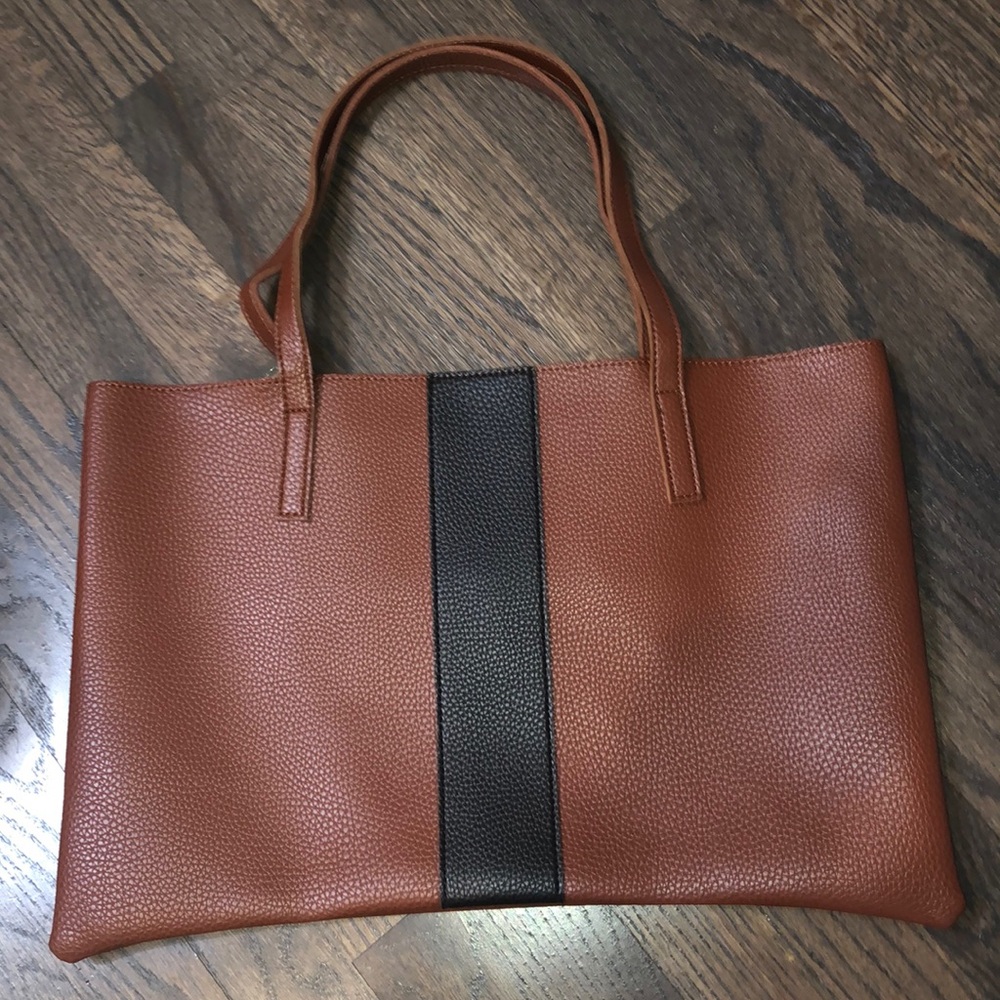 Vince Camuto Brown Tote Bag